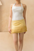FAYE — Asymmetric Fringe Skirt